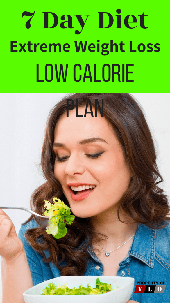 7 Day Diet Plan For A Perfect Low Calorie Diet – Your Lifestyle Options