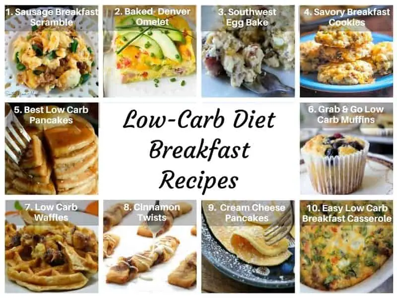 Low-Carb Diet Breakfast Recipes