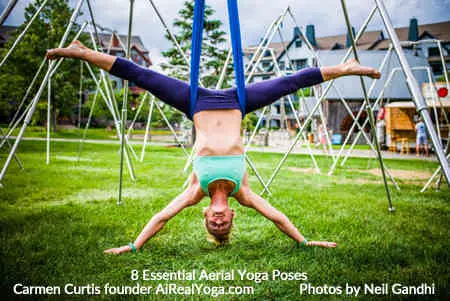 7. Star Inversion - Aerial Yoga Is It Right For You