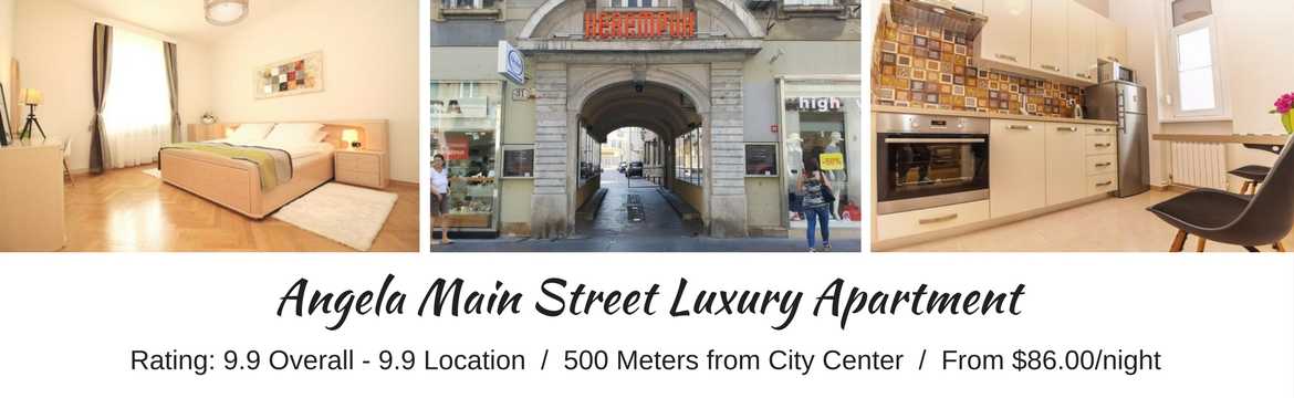 ZAGREB HOTELS - Angela Main Street Luxury Apts