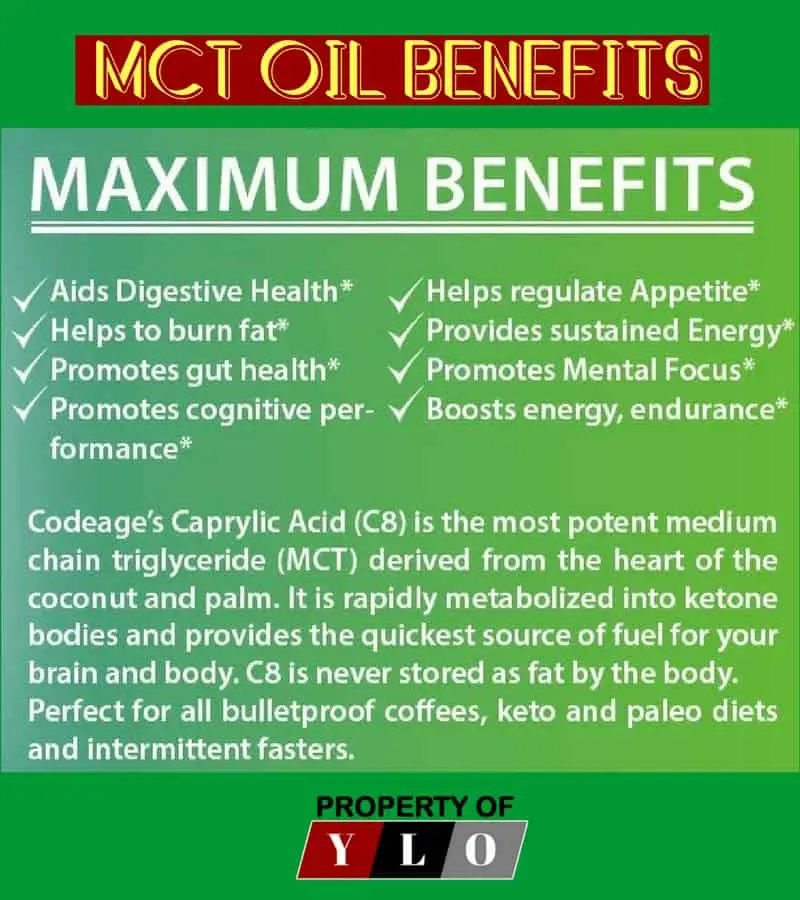 What are the benefits of MCT oil IISR.org