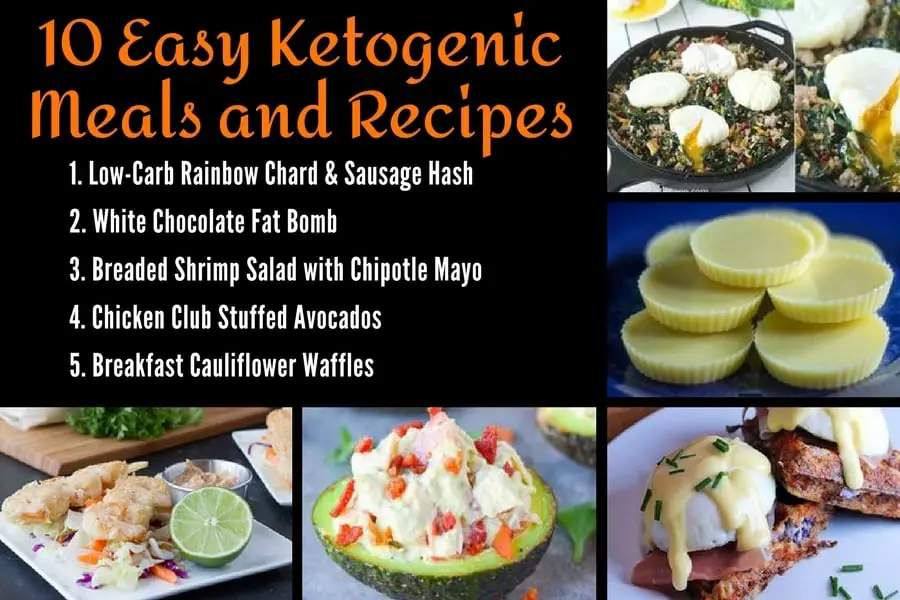 10 Easy Ketogenic Meals and Recipes 1-5