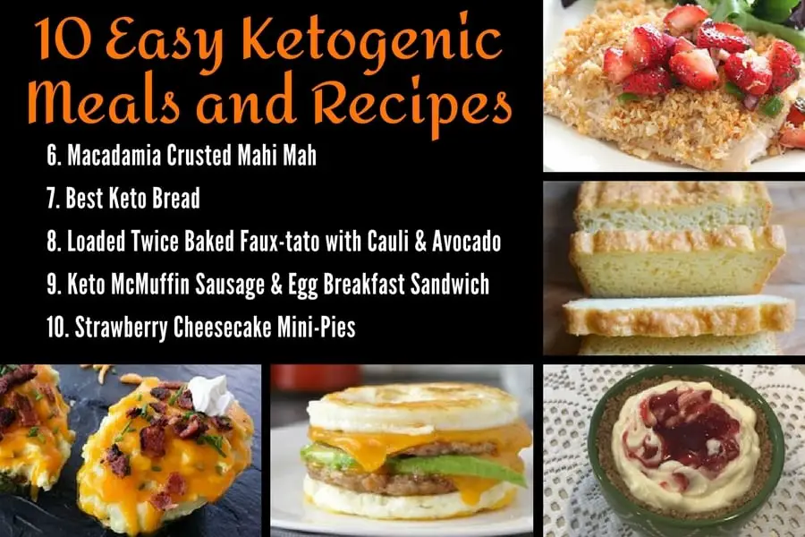 10 Easy Ketogenic Meals and Recipes 6-10