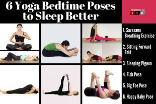 6 Yoga Bedtime Poses to Sleep Better
