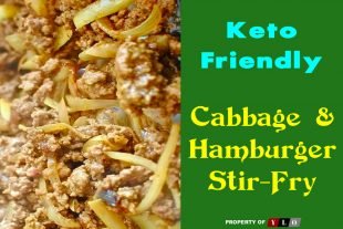 Keto Friendly Cabbage and Hamburger Stir-Fry