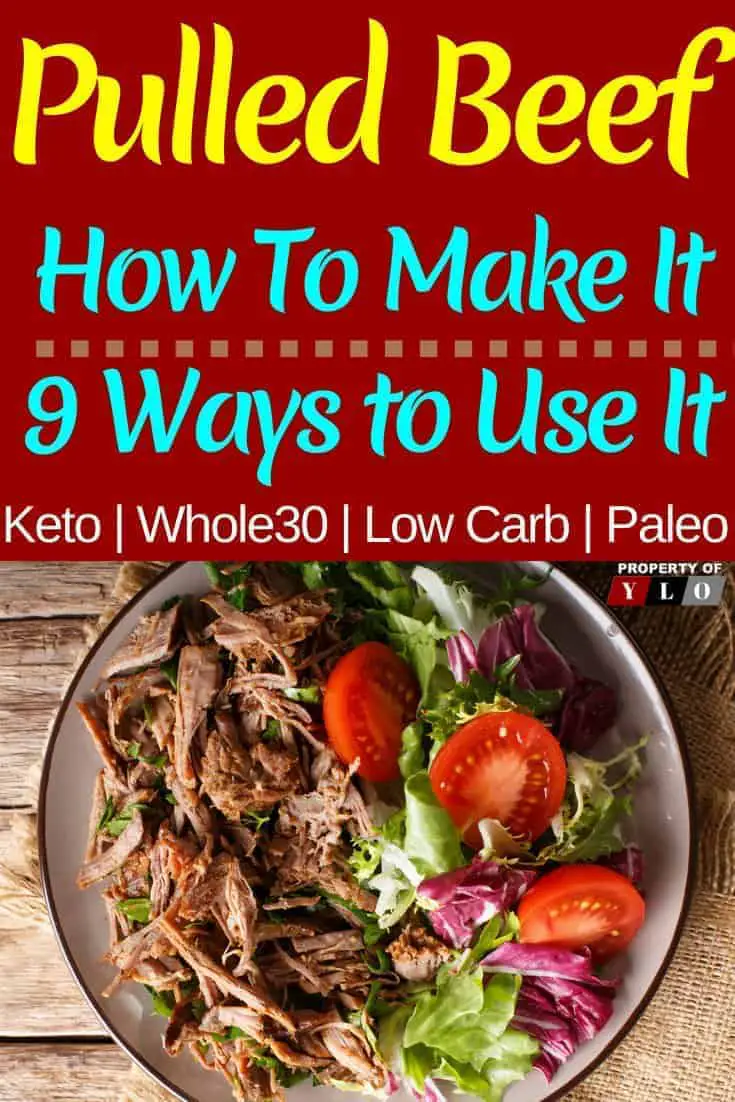 Pulled Beef - How To Make It & 9 Recipes to Use It. There are a hundred if not more great ways to use Pulled Beef, the options are more or less endless. This Pulled Beef recipe gives you enough beef to make a number of other recipes. These should all fit within any Low-Carb, Keto, Paleo or Whole30 Diet Plans.