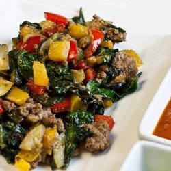 Low Carb Meal Plan: 1. Taco Scramble