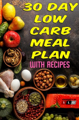 30 Day Low Carb Meal Plan with Recipes 2