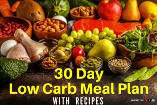 30 Day Low Carb Meal Plan with Recipes