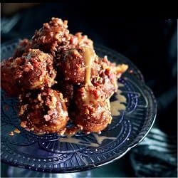 Low Carb Meal Plan - 7. Bacon-Studded Maple Donut Holes