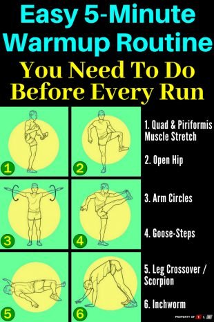 Easy 5-Minute Warmup Routing You Need to do Before Every Run