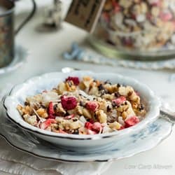 Low Carb Meal Plan - 9. Macadamia Berry Blast Granola