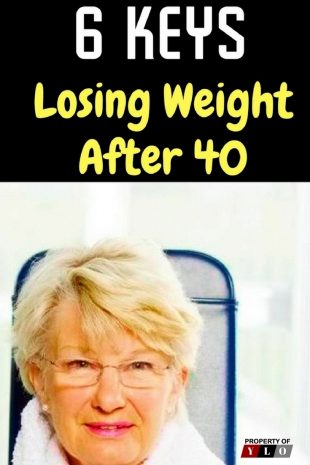 6 Keys Losing Weight After 40