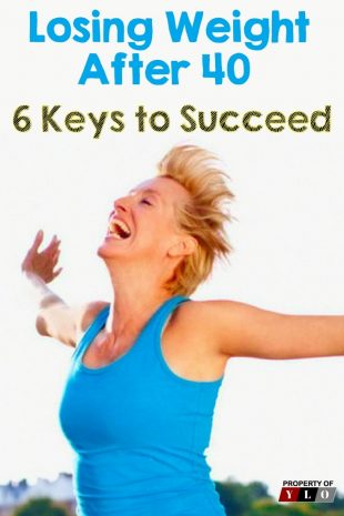 Losing Weight After 40 - 6 Keys to Succeed