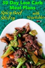 Spicy Beef StirFry with Vegetables