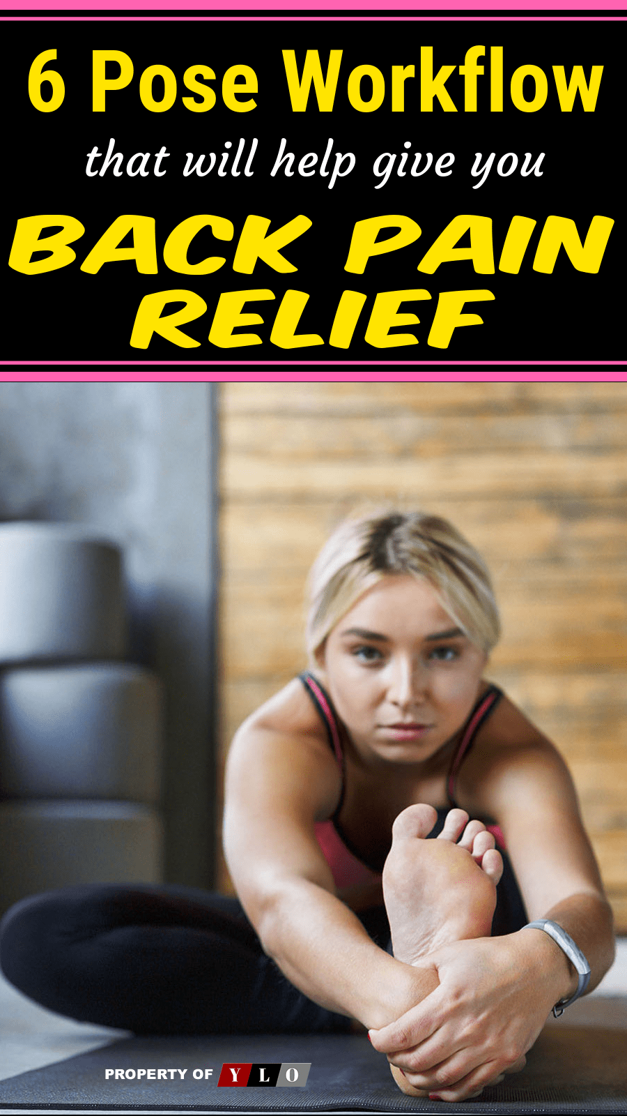 Yoga For Back Pain Relief – Your Lifestyle Options